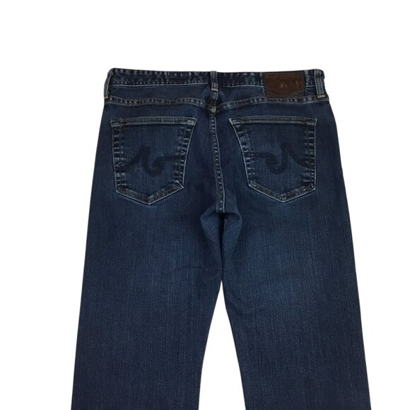 AG Adriano Goldschmied Graduate Tailored Leg Jeans Mens 31x34 Dark Wash - Picture 7 of 11